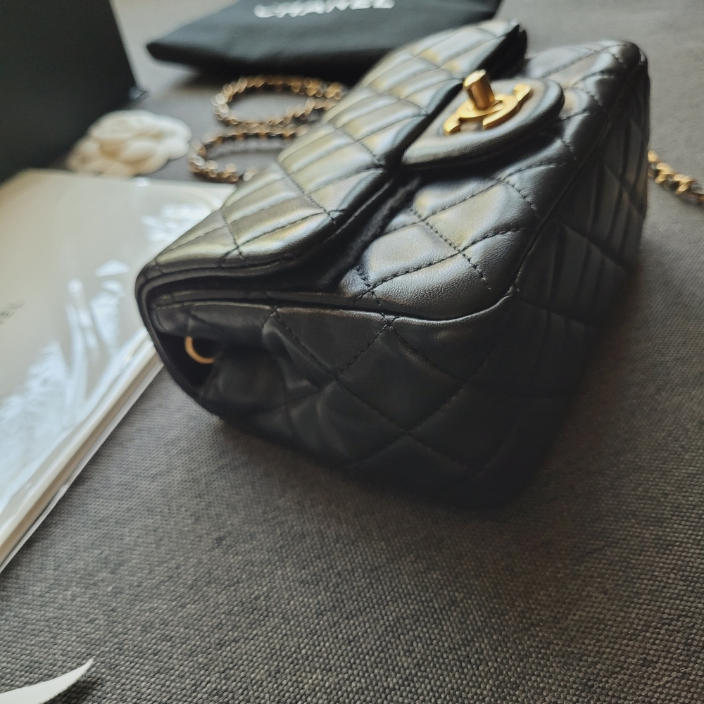 Chanel Mini Square Pearl Crush Crossbody Bag - Picture 3 of 10